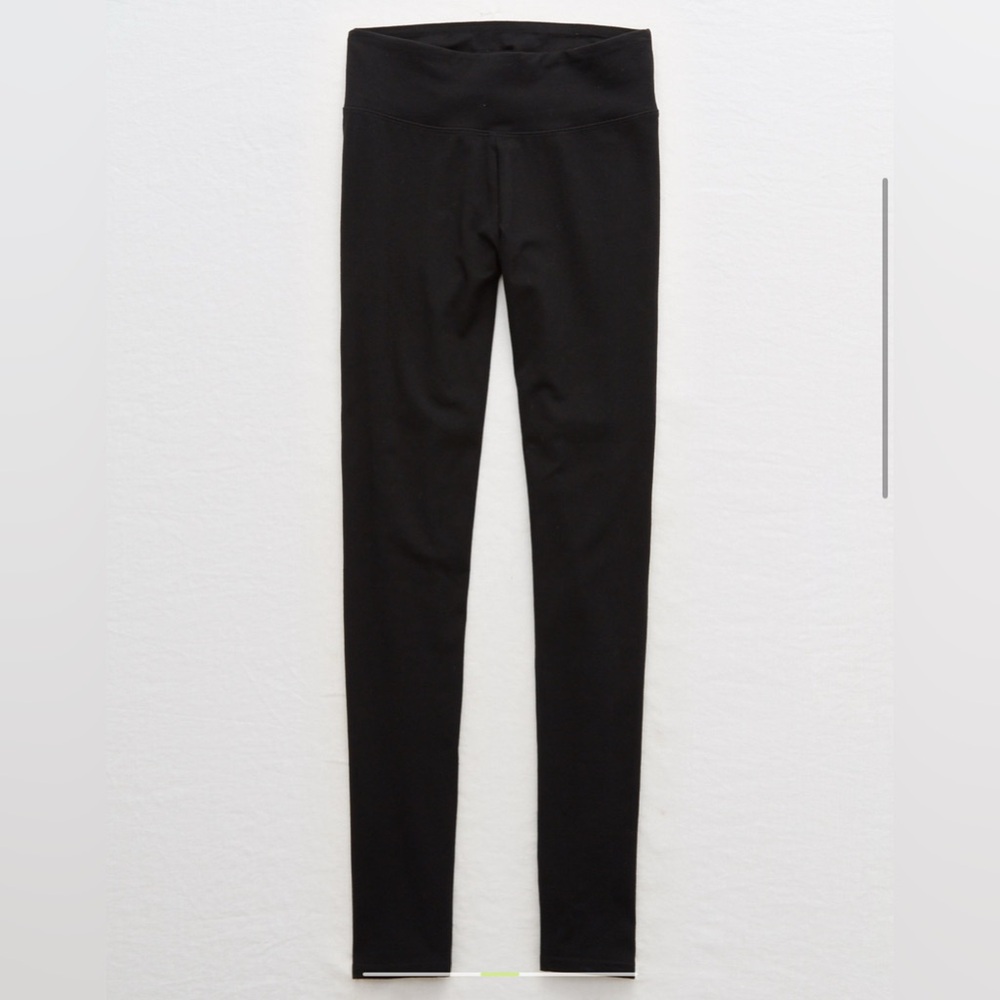 High-Waist Black Leggings